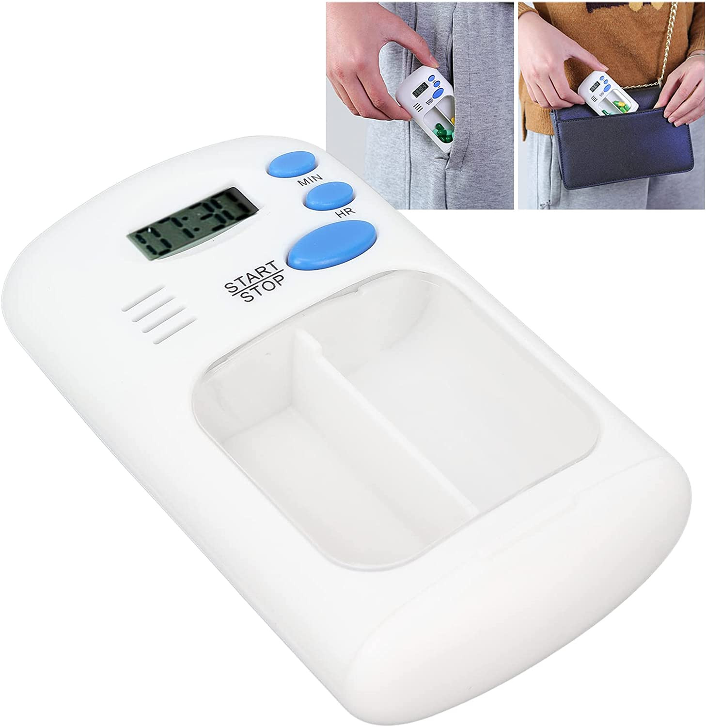 Miniatura 5 de Pastillero Con Alarma Recordatorio